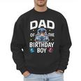Dad Of The Birthday Boy Police Car Policeman Police Officer Men Sweatshirt