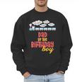 Dad Birthday Boy Train I'm 2 Two Yr Old Chugga Engine Men Sweatshirt