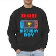 Dad Of The Birthday Boy Video Games Theme Bday Matching Men Sweatshirt