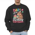 Dad Of The Birthday Capybara Boba Tea Girl Bday Party Family Men Sweatshirt