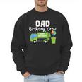 Dad Birthday Crew Garbage Truck Birthday Party T-Shirt Men Sweatshirt