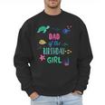 Dad Of The Birthday Girl Under Sea Theme Matching Family Men Sweatshirt