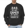 Dad By Day Gamer By Night PC Gaming Gift Men Sweatshirt Dad By Day Gamer By Night PC Gaming Gift Men Sweatshirt