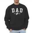 Dad Est 2026 Baby Feet First Time Daddy Men Sweatshirt