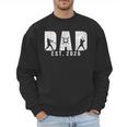 Dad Est 2026 Baseball Dad To Be New Baby Daddy Father's Day Men Sweatshirt