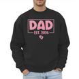 Dad Est 2026 Logo Daddy 2026 Soon To Be New Father 2026 Men Sweatshirt