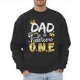 Dad Of The Notorious One Old School 1st Hip Hop Birthday Men Sweatshirt