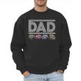 Dad Retro Monster Truck Family Crew Birthday Matching Family Men Sweatshirt