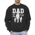 Dad Sons First Hero Daughter Love For Father's Day Men Sweatshirt