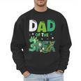 Dad Of The Three Rex Birthday Dinosaur Family Matching Men Sweatshirt