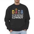 Dada 1st Birthday Cowboy Western Dada Birthday Boy Men Sweatshirt
