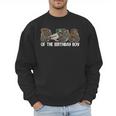 Dada Of The Birthday Boy One Lucky Duck 1st Birthday Family Men Sweatshirt