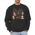 Daddy Can Bearly Wait Bear Gender Neutral Boy Baby Shower Men Sweatshirt