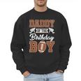 Daddy Of The Birthday Boy Football Party Family Matching Men Sweatshirt