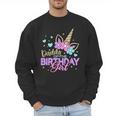Daddy Of The Birthday Princess Girl Dad Unicorn Bday Party Men Sweatshirt