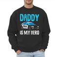 Daddy Is My Hero Police Toddler Police Officer Cop Boys Kids Men Sweatshirt