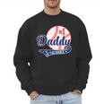 Daddy Of Rookie 1st Birthday Baseball Theme Matching Party Men Sweatshirt