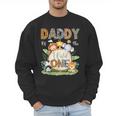 Daddy Of The Wild One 1St Birthday Kids Safari Jungle Men Sweatshirt