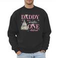 Daddy In a Winter Onederland Birthday Girl Christmas Tree Men Sweatshirt