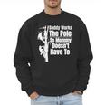 Dads Electrical Lineman Gear Husband & Lineman Wife Men Sweatshirt