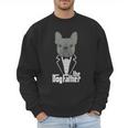 The Dogfather French Bulldog Dad Frenchie Papa T-Shirt Small Men Sweatshirt