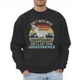Don't Mess With DaddysaurusRex Daddy Saurus Dinosaur Men Men Sweatshirt