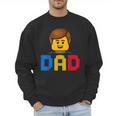 Family Dad Master Builder Building Bricks Blocks Fathers Day Men Sweatshirt Family Dad Master Builder Building Bricks Blocks Fathers Day Men Sweatshirt