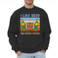 I Like Fantasy Football 3 People Draft Party Dad Men Men Sweatshirt