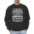 Fathers Day I Get My Attitude From My Freaking Awesome Dad Small Men Sweatshirt