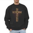 Father's Day Dad Husband Blessed Dad Christian Men Sweatshirt