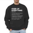 Father's Day For Office Dad Fixer Of Everything Men Sweatshirt