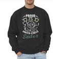 Fathers Day Proud Dad Of A United States Anchor Sailor Men Sweatshirt