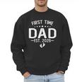 First Time Daddy New Dad Est 2026 Shirt Fathers Day Men Sweatshirt
