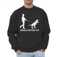 German Shepherd Dad Dinosaur GSD Owners Father's Day Men Sweatshirt