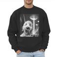 Goldendoodle Alien UFO Taking a Selfie Dog Mom Dad Men Sweatshirt Goldendoodle Alien UFO Taking a Selfie Dog Mom Dad Men Sweatshirt