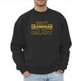 Grandpa Granddad Shirt Best Granddad In The Galaxy Men Sweatshirt
