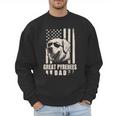 Great Pyrenees Dog Dad American Flag For Father Men Men Sweatshirt Great Pyrenees Dog Dad American Flag For Father Men Men Sweatshirt