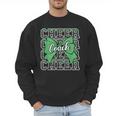 Green Sport Loud Proud Cheer Coach Dad Father's Day Men Sweatshirt