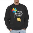 Happy Birthday Daddy Cute Toddler Dad's Birthday Party Men Sweatshirt Happy Birthday Daddy Cute Toddler Dad's Birthday Party Men Sweatshirt