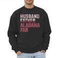 Husband Father Alabama Fan Fathers Day Alabama Dad Men Sweatshirt