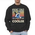 HVAC Dad Like A Regular Dad HVAC Technician AC Repairman Men Sweatshirt