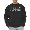 I'm The Dog's Favorite Cute Dog Mom Dad Pet Lover Men Women Kids Men Sweatshirt