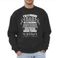 I'm A Proud Dad Brain Tumor Warrior Brain Tumor Survivor Men Sweatshirt