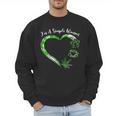 I'm A Simples Woman Loves Weed Coffee And Dog Dad Mom Men Sweatshirt
