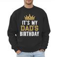 It's My Dad's Birthday Party Family Matching Small Men Sweatshirt