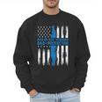 Jesus God Religious Man Of God Husband Dad Protector Men Sweatshirt