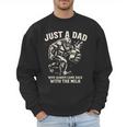 Just a Dad Who Always Came Back With The Milk Shirt Bigfoot Men Sweatshirt