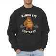 Kinda Fit Sorta Fat Gym Dad BOD Workout Apparel Men Sweatshirt