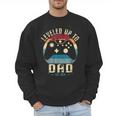 I Leveled Up To Dad 2025 Promoted To Daddy Soon To Be Father Men Sweatshirt