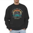 I Leveled Up To First Time Daddy Soon To Be Dad Men Sweatshirt